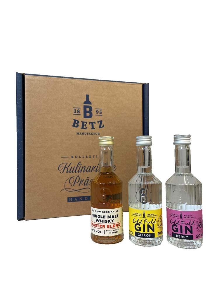 3er-Tasting Set Whisky & Gin 50 ml